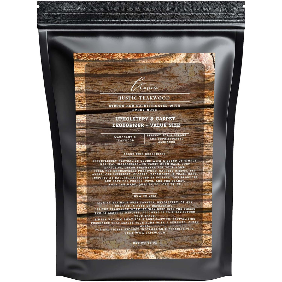 Rustic Teakwood (Mahogany Teakwood) Carpet & Upholstery Deodorizer