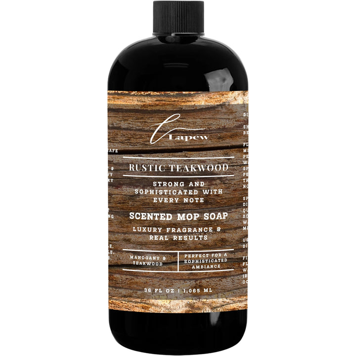 Rustic Teakwood Scented Mop Soap (Mahogany Teakwood)