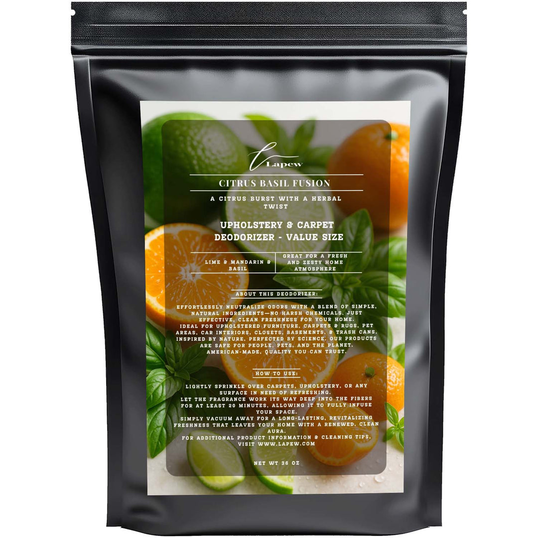 Citrus Basil Fusion (Lime Basil Mandarin) Carpet & Upholstery Deodorizer