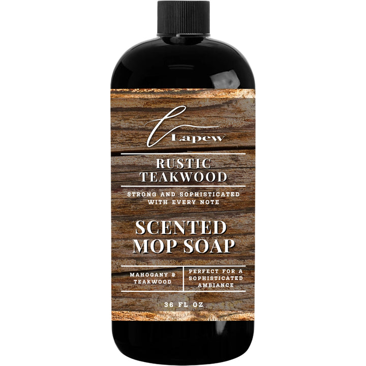 Rustic Teakwood Scented Mop Soap (Mahogany Teakwood)