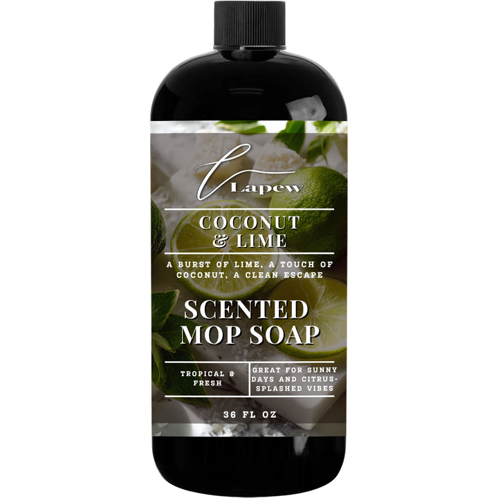 Coconut & Lime (Coconut Lime Verbena) Scented Mop Soap