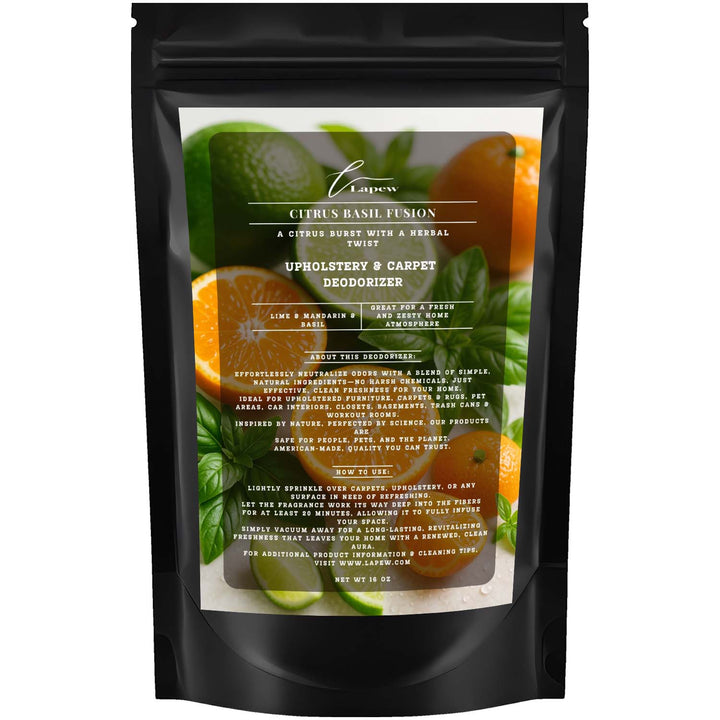 Citrus Basil Fusion (Lime Basil Mandarin) Carpet & Upholstery Deodorizer