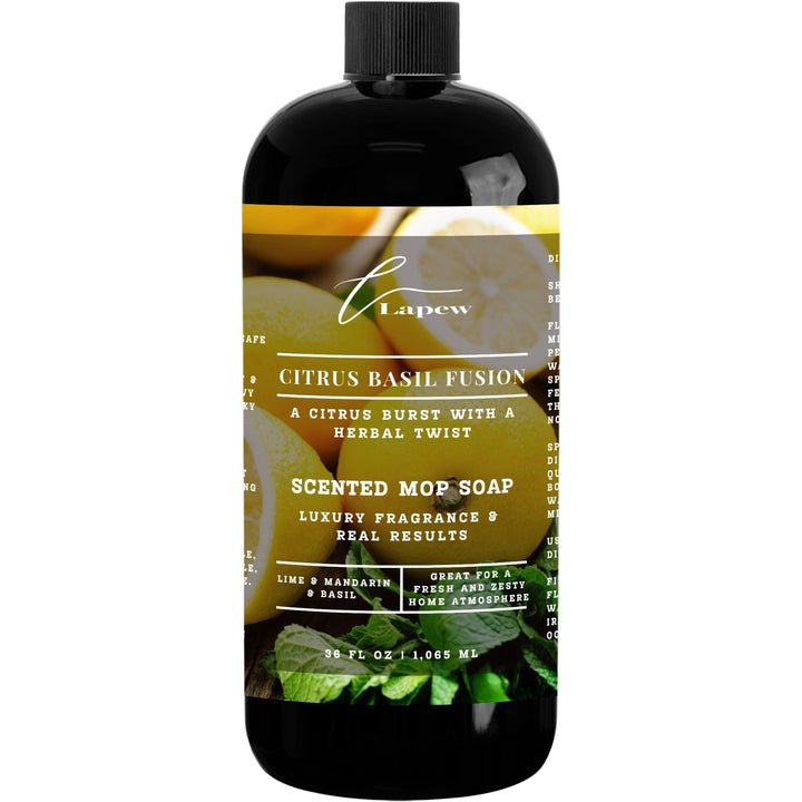 Citrus Basil Fusion (Lime Basil Mandarin) Scented Mop Soap