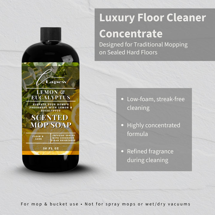 Lemon & Eucalyptus Scented Mop Soap
