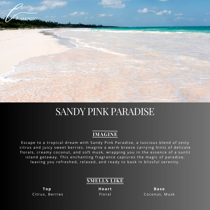 Sandy Pink Paradise (Pink Sands) Room and Linen
