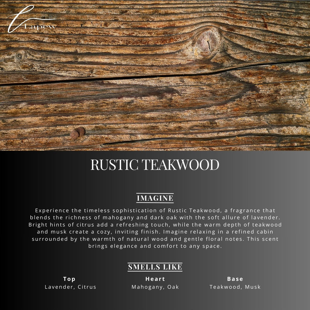 Rustic Teakwood Scented Mop Soap (Mahogany Teakwood)