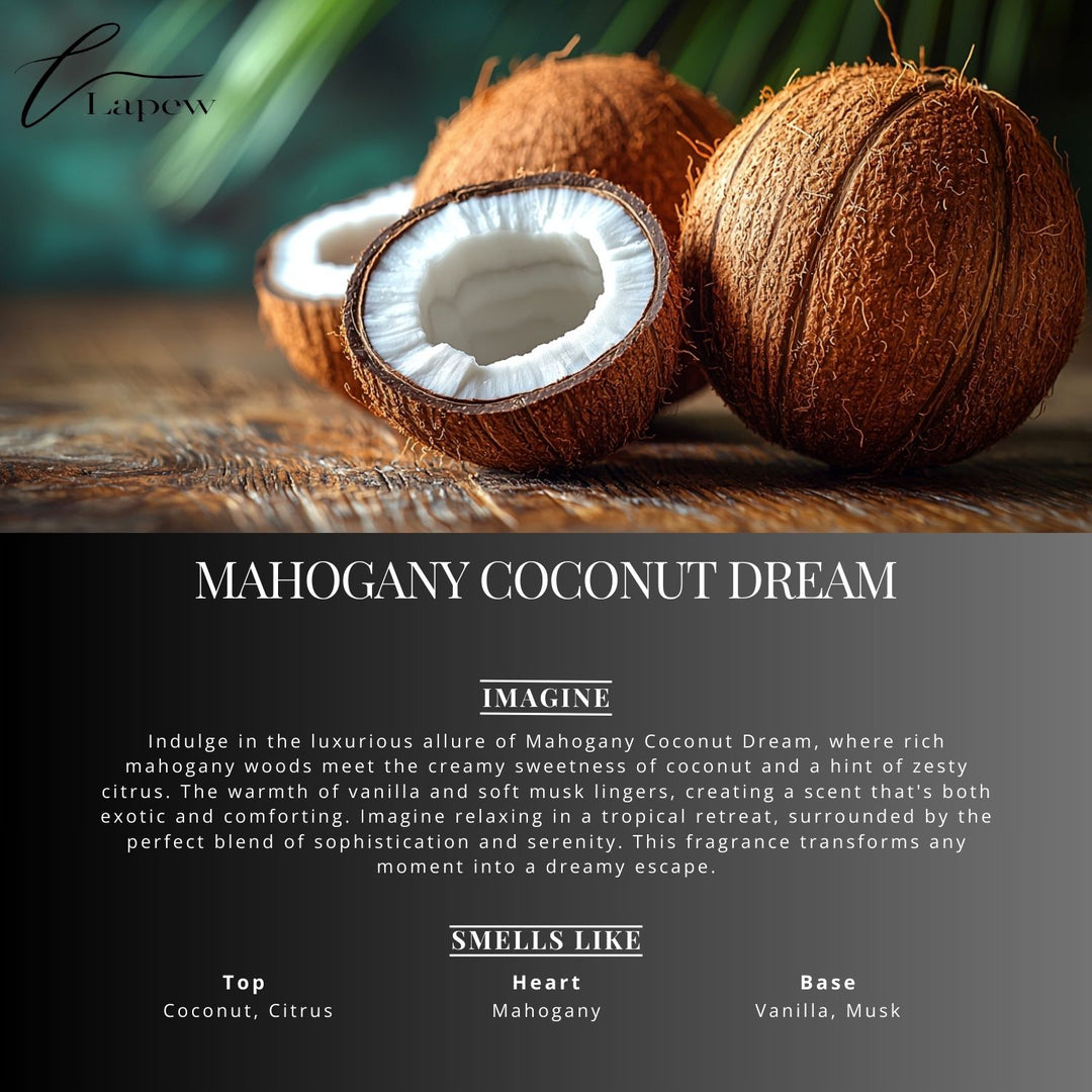 Mahogany Coconut Dream Scented Mop Soap