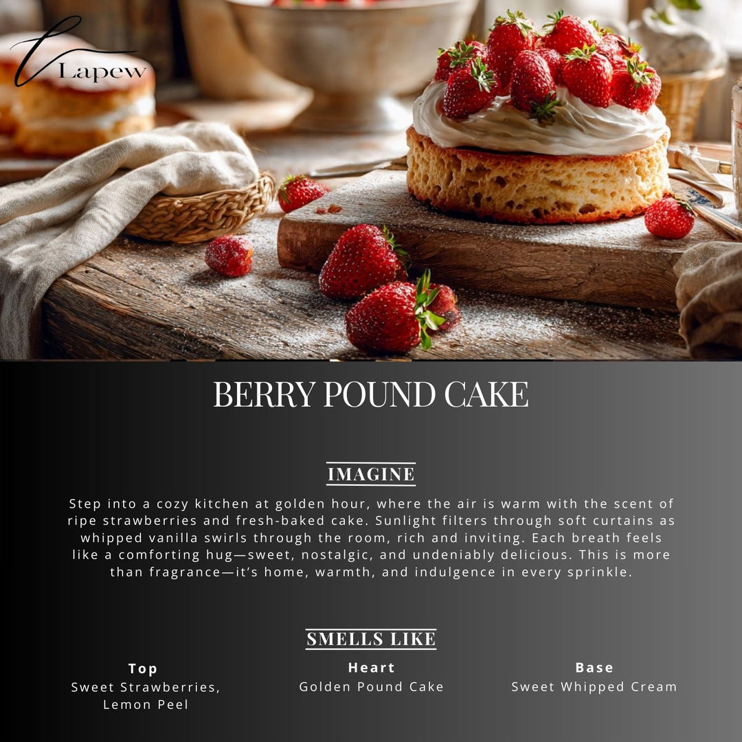 Berry Pound Cake (Strawberry Pound Cake) Scented Mop Soap