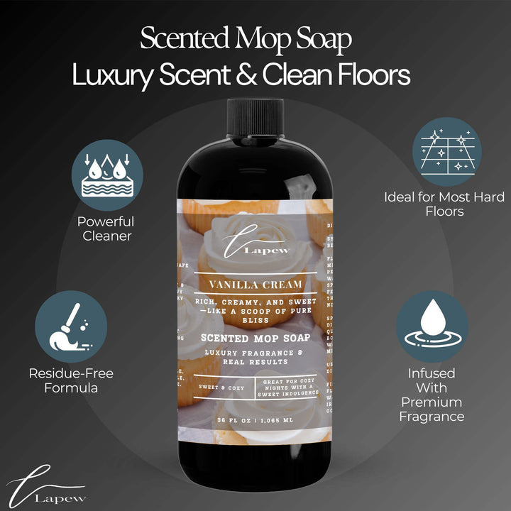 Vanilla Cream Scented Mop Soap