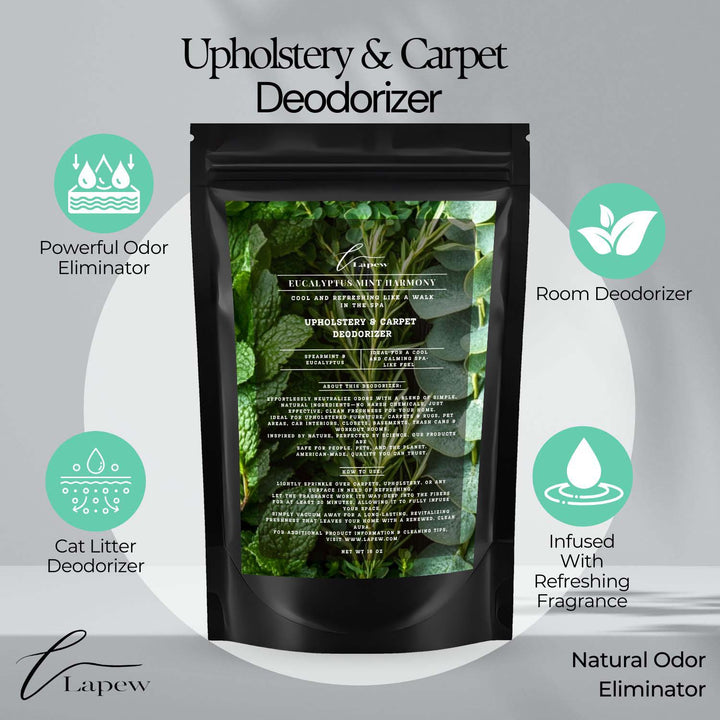 Eucalyptus Mint Harmony (Eucalyptus Spearmint) Carpet & Upholstery Deodorizer