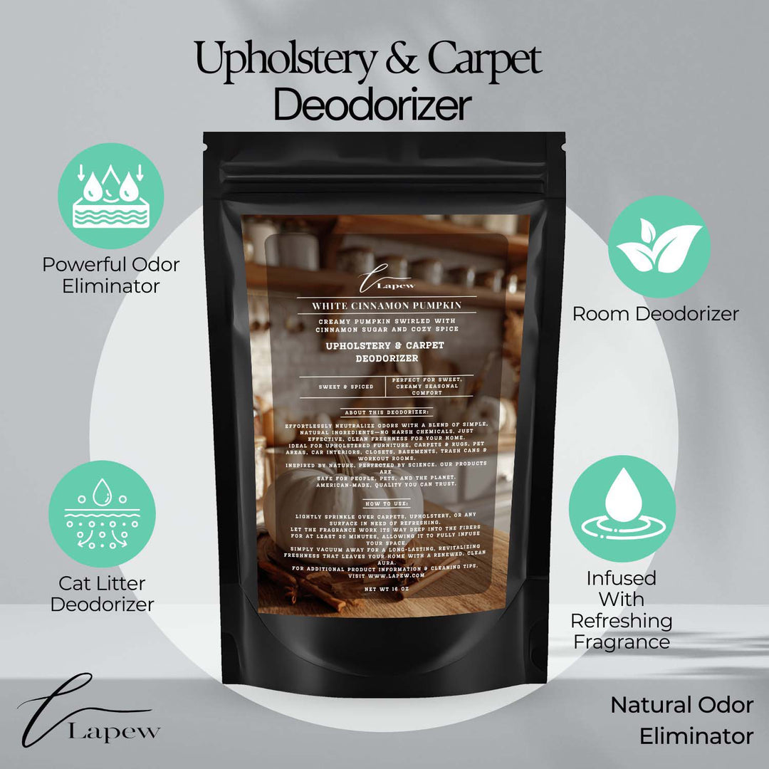 White Cinnamon Pumpkin (White Pumpkin) Carpet & Upholstery Deodorizer