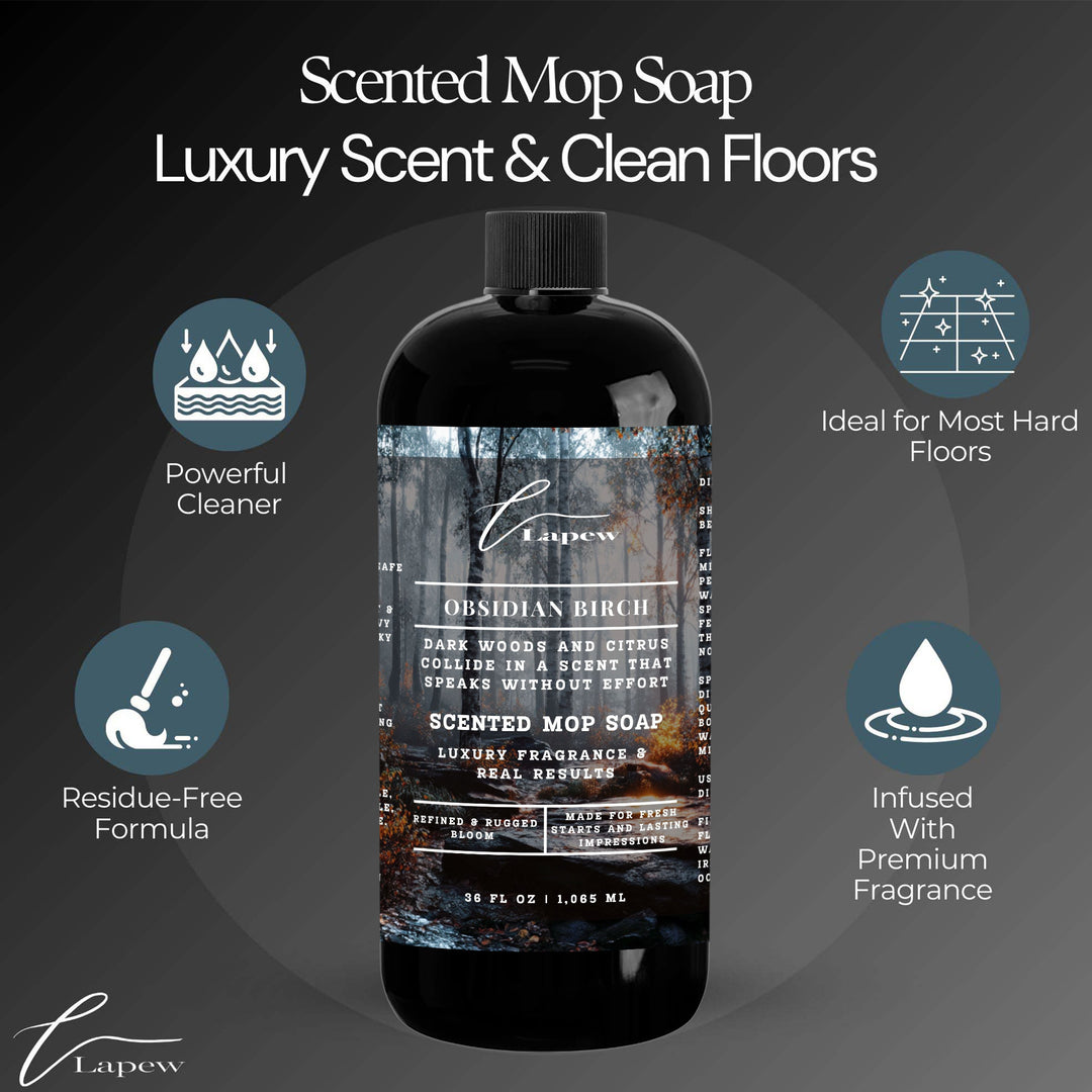 Obsidian Birch (Birch & Black Pepper) Scented Mop Soap