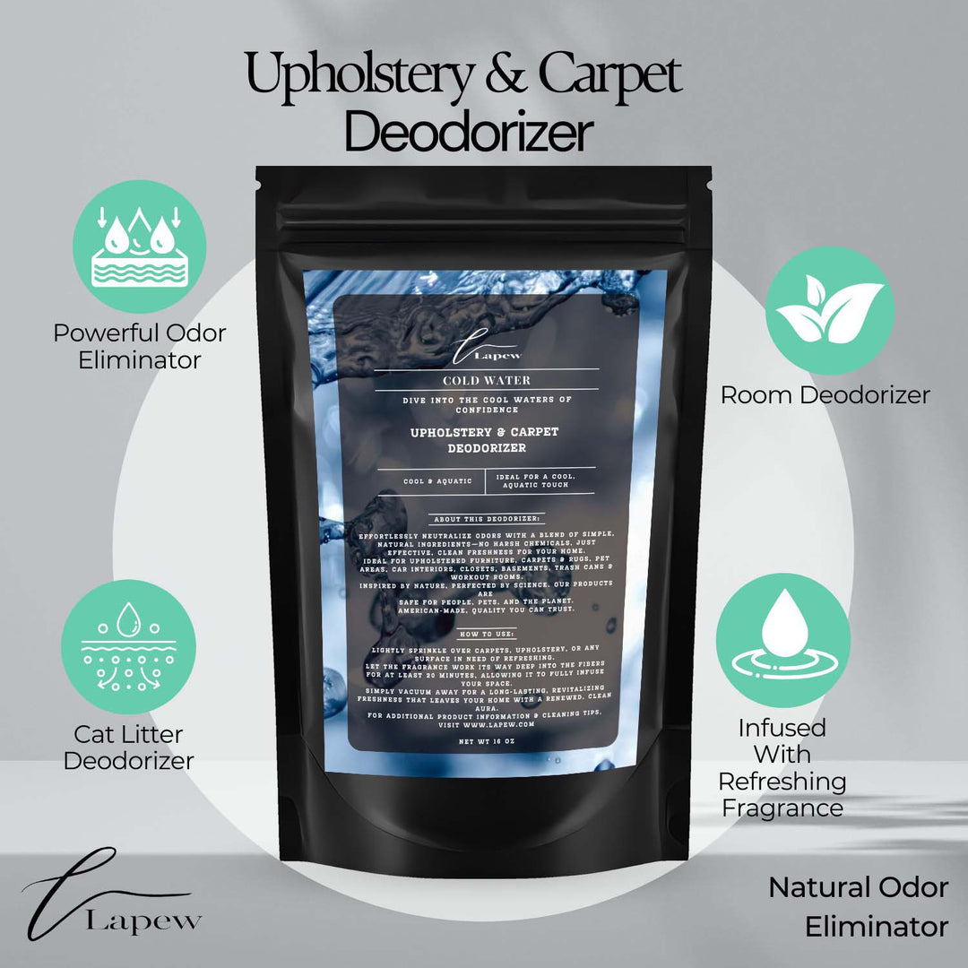 Cold Water (Cool Water) Carpet & Upholstery Deodorizer