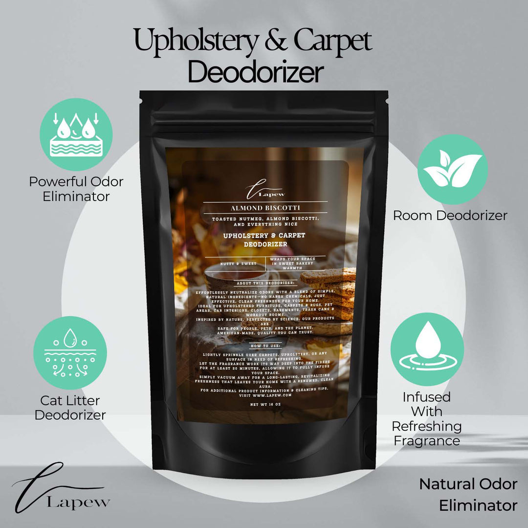 Almond Biscotti (Nutmeg & Spice) Carpet & Upholstery Deodorizer
