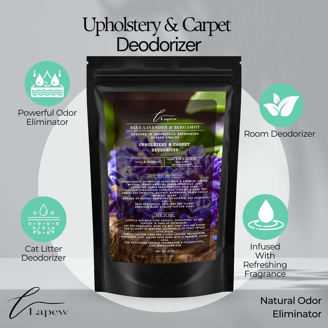 Blue Lavender & Bergamot Carpet & Upholstery Deodorizer