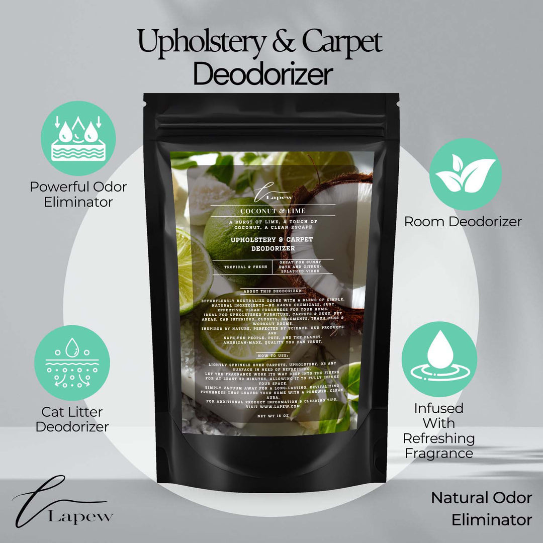 Coconut & Lime (Coconut Lime Verbena) Carpet & Upholstery Deodorizer