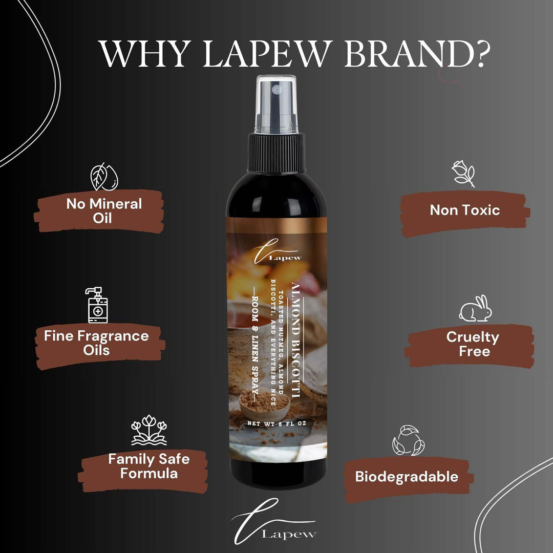 Almond Biscotti (Nutmeg & Spice) Room and Linen Spray