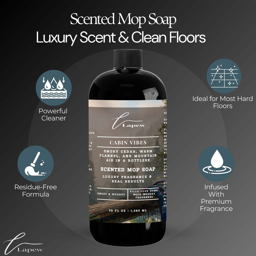 Cabin Vibes (Autumn Woods) Scented Mop Soap