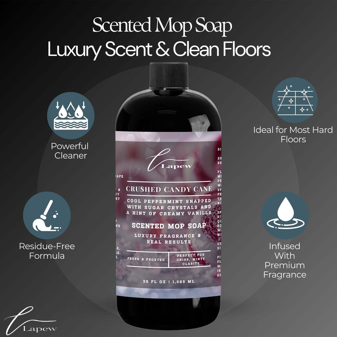 Crushed Candy Cane Scented Mop Soap