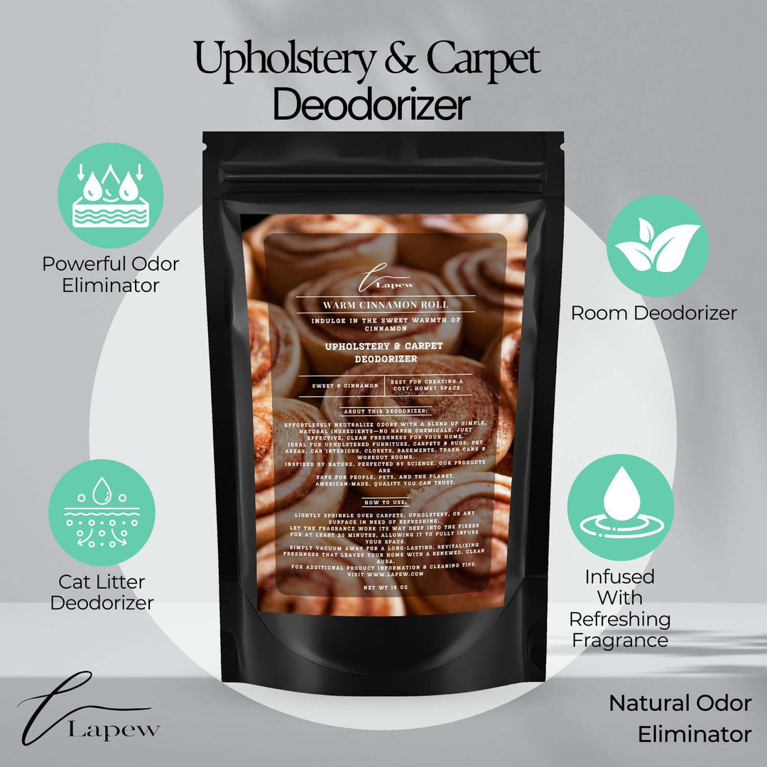 Warm Cinnamon Roll Carpet & Upholstery Deodorizer