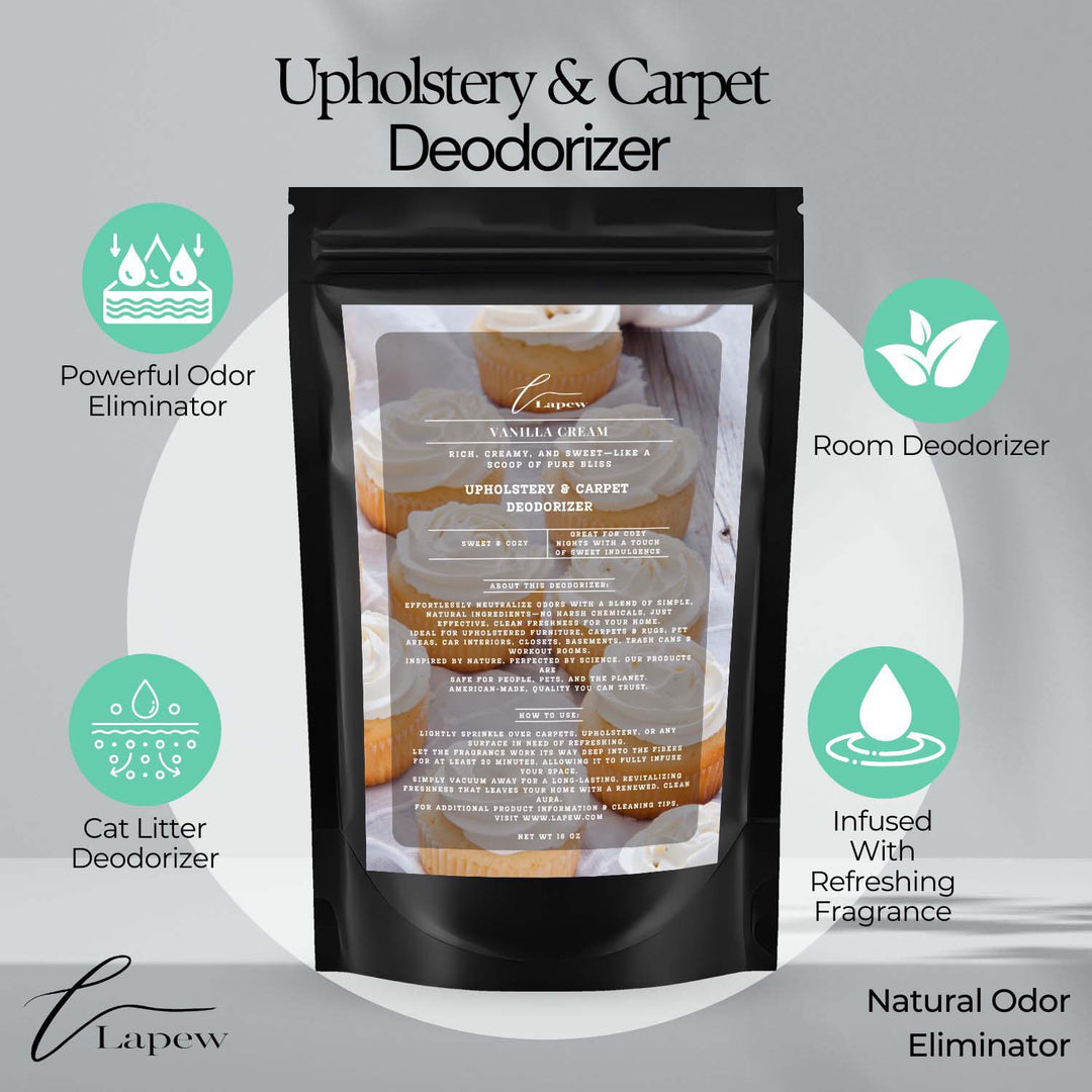 Vanilla Cream Carpet & Upholstery Deodorizer