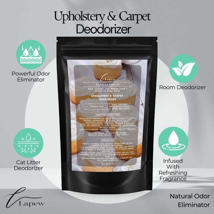 Vanilla Cream Carpet & Upholstery Deodorizer