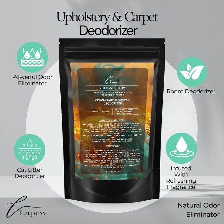 Volcanic Glow Carpet & Upholstery Deodorizer
