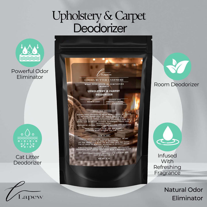 Cocoa Butter Cashmere Carpet & Upholstery Deodorizer
