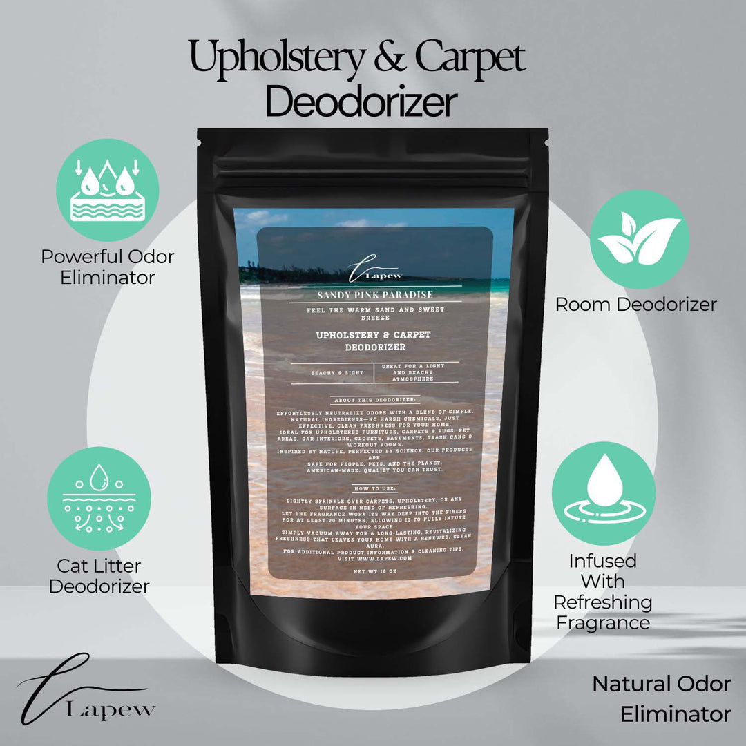 Sandy Pink (Pink Sands) Paradise Carpet & Upholstery Deodorizer