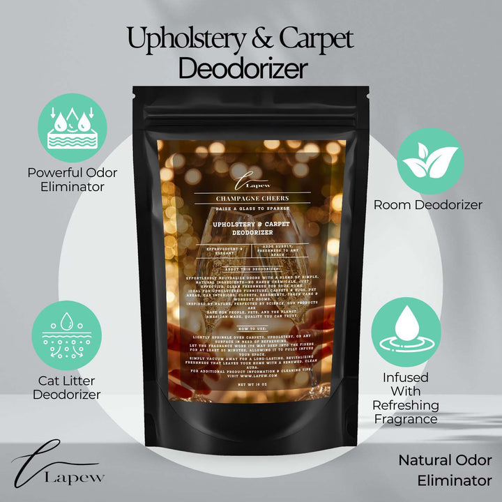 Champagne Cheers (Champagne Toast) Carpet & Upholstery Deodorizer