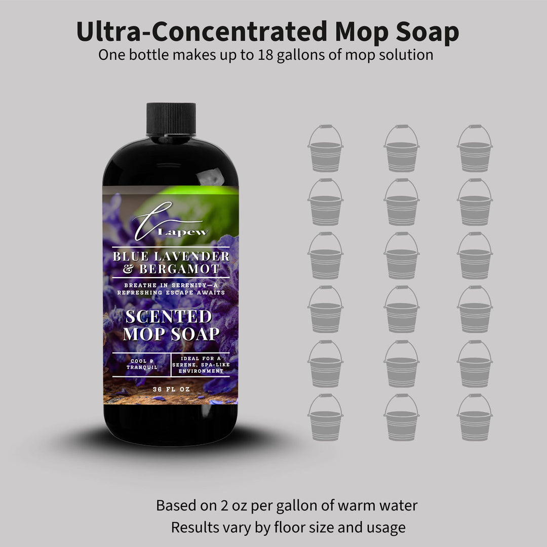 Blue Lavender & Bergamot Scented Mop Soap