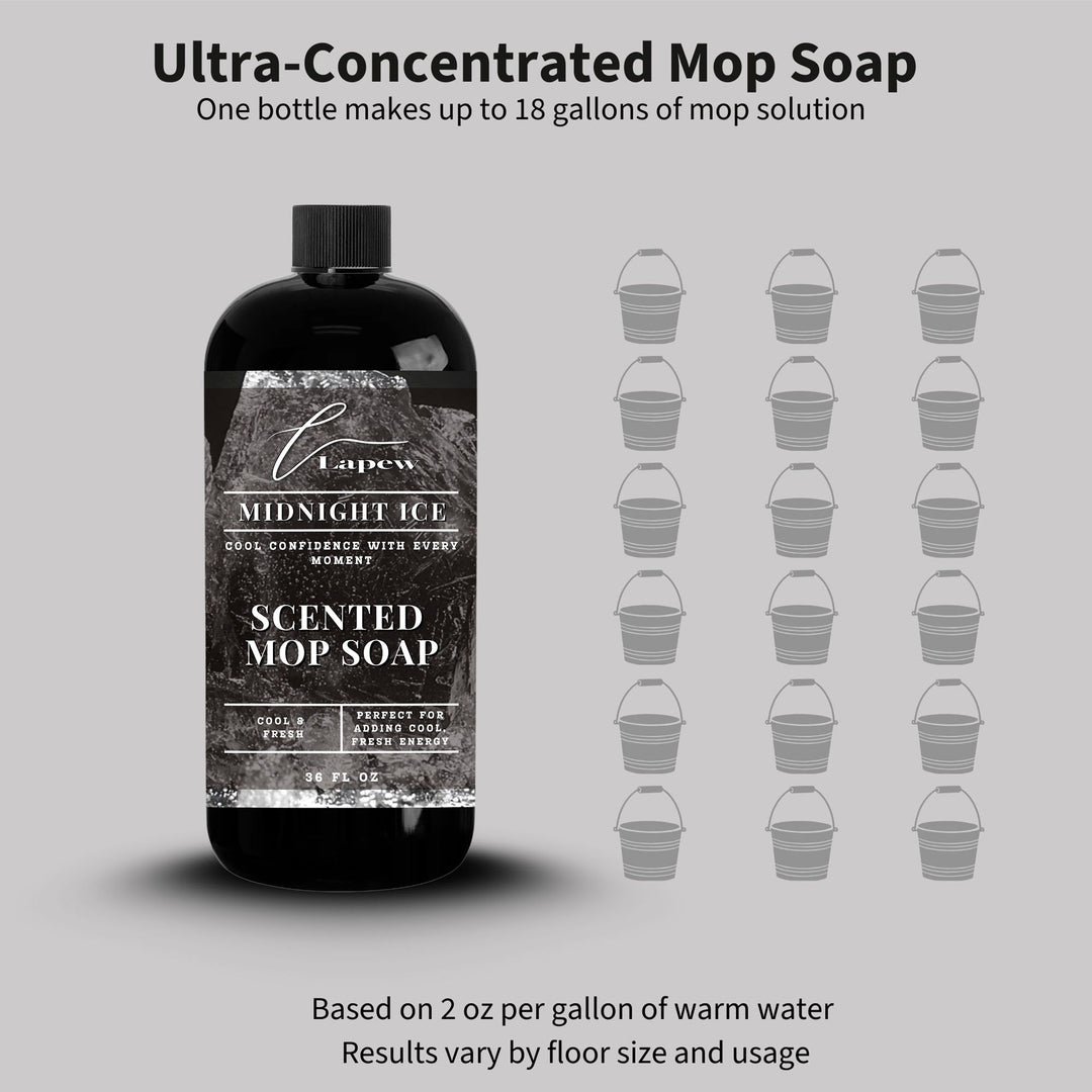 Midnight Ice (Black Ice) Scented Mop Soap