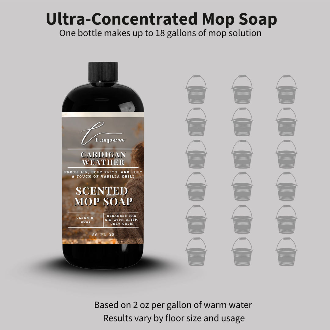 Cardigan Weather (Sweater Weather) Scented Mop Soap