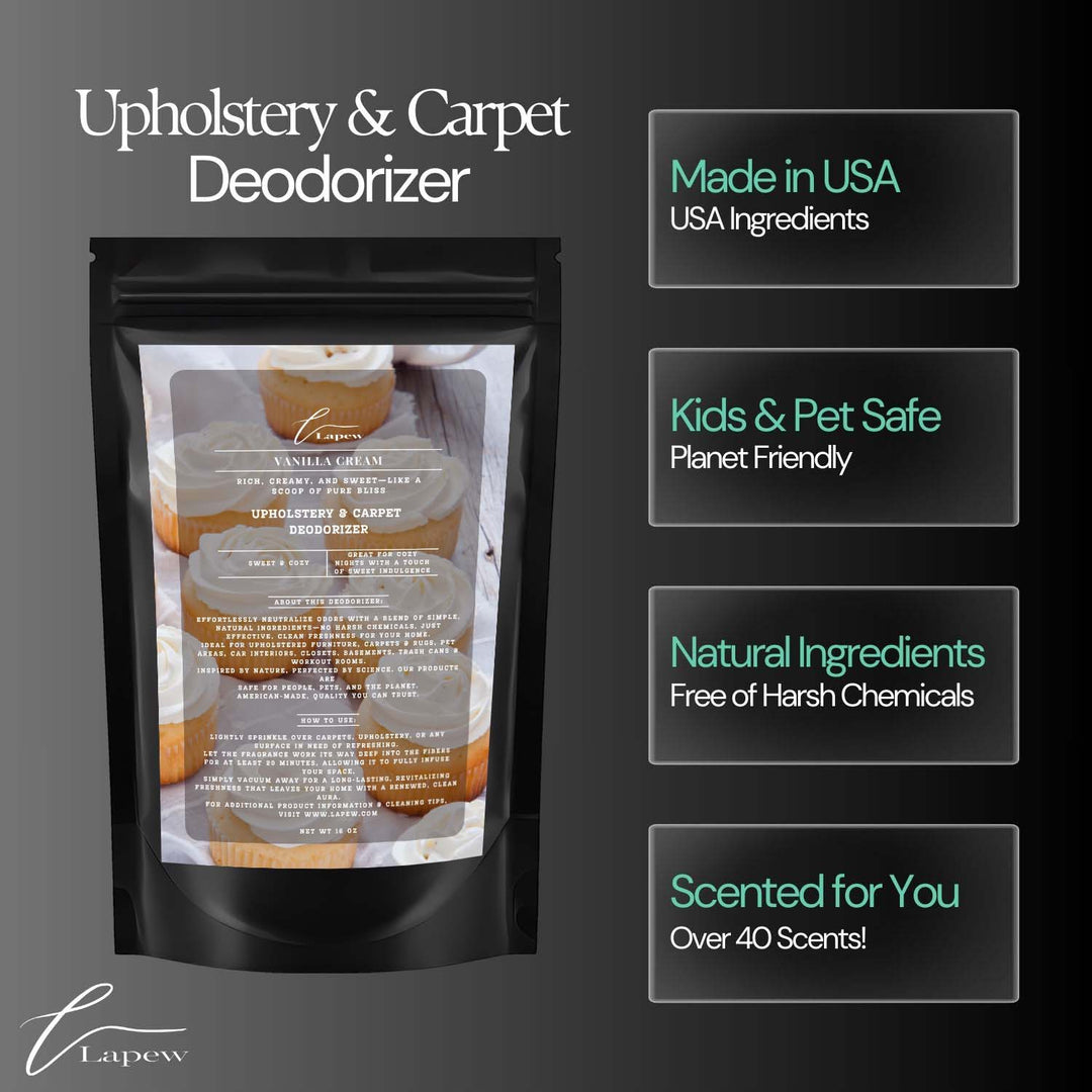 Vanilla Cream Carpet & Upholstery Deodorizer