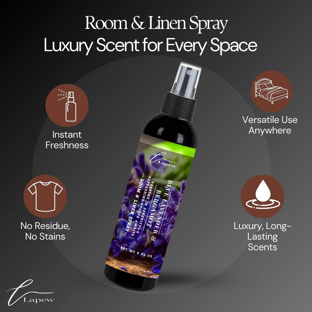 Blue Lavender & Bergamot Room and Linen Spray