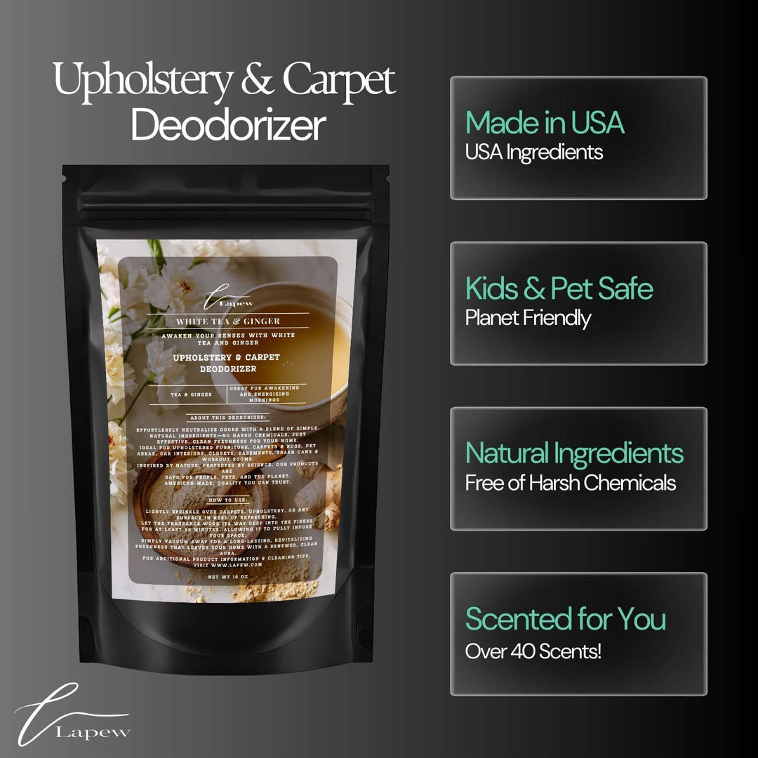 White Tea & Ginger Carpet & Upholstery Deodorizer