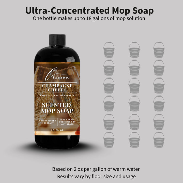 Champagne Cheers (Champagne Toast) Scented Mop Soap