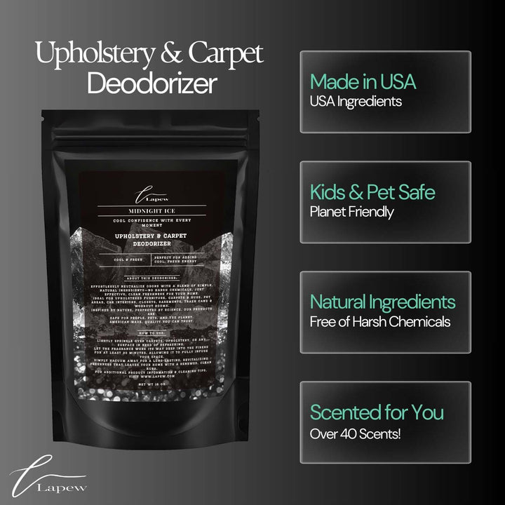 Midnight Ice (Black Ice) Carpet & Upholstery Deodorizer