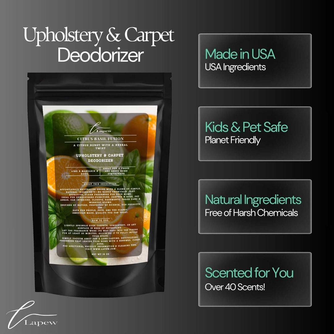 Citrus Basil Fusion (Lime Basil Mandarin) Carpet & Upholstery Deodorizer