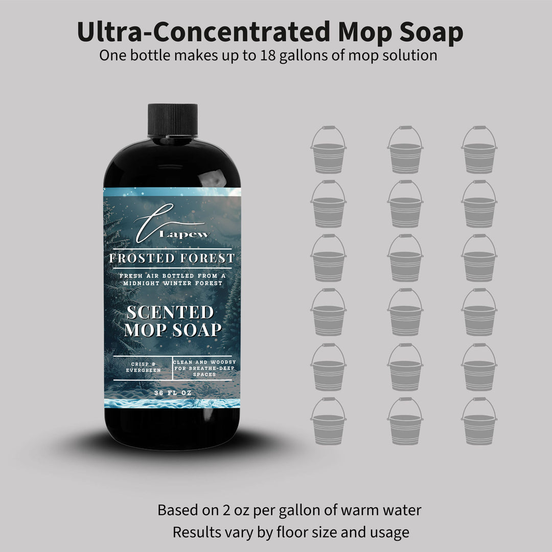 Frosted Forest Scented Mop Soap