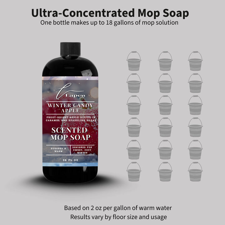 Winter Candy Apple Scented Mop Soap