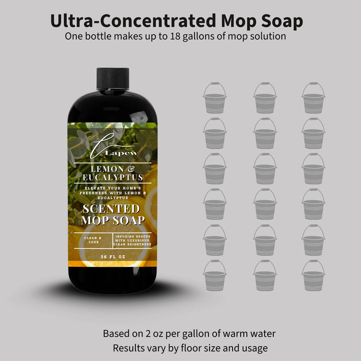 Lemon & Eucalyptus Scented Mop Soap