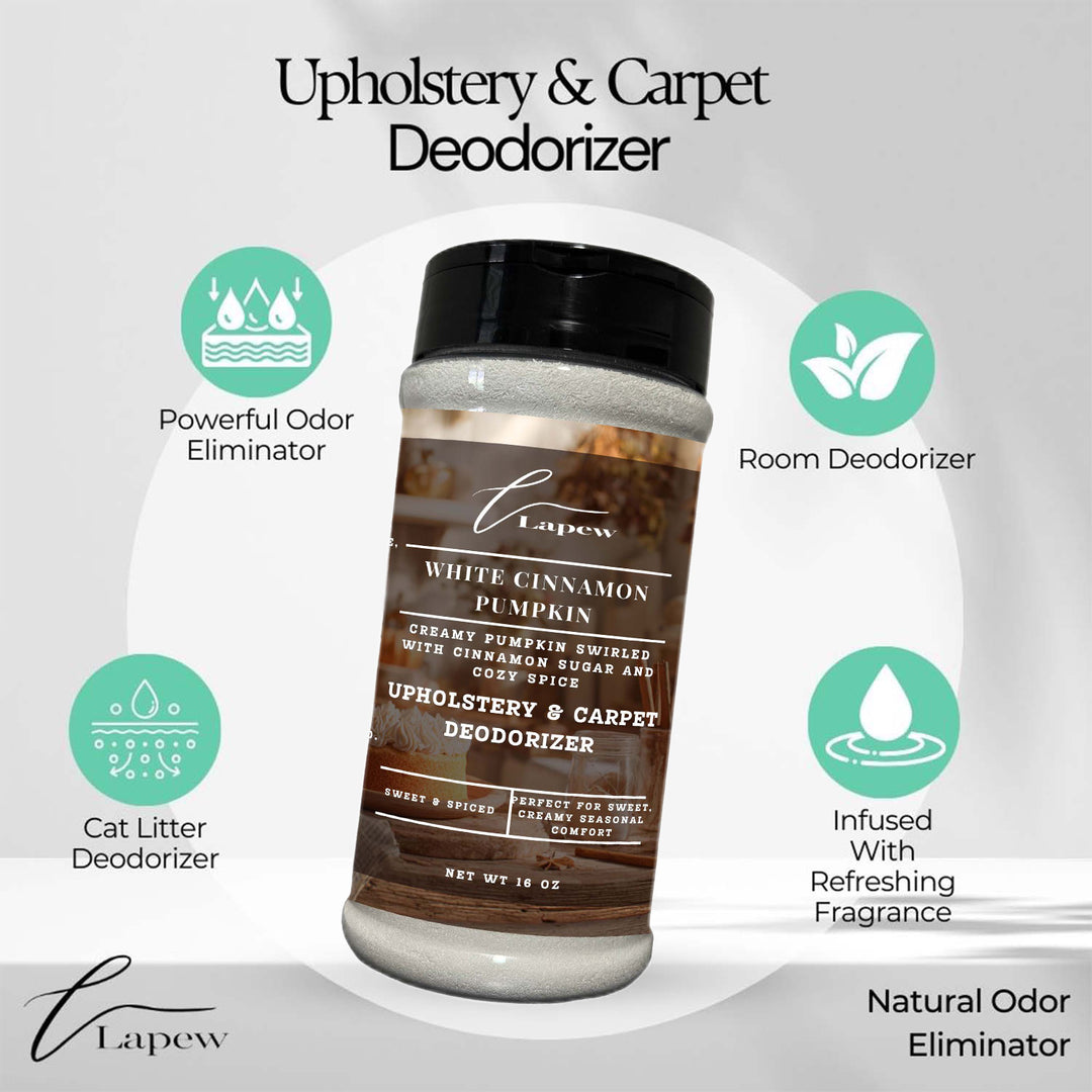 White Cinnamon Pumpkin Upholstery Deodorizer