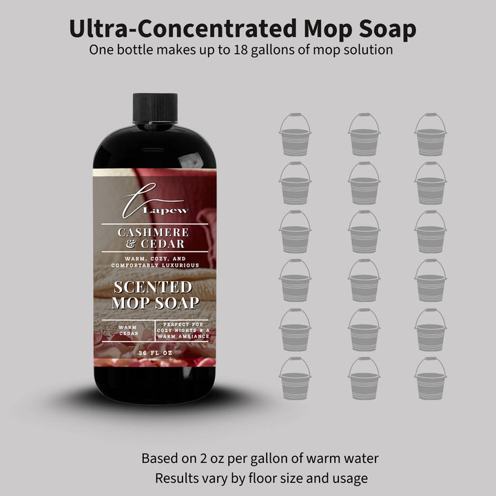 Cashmere & Cedar Scented Mop Soap