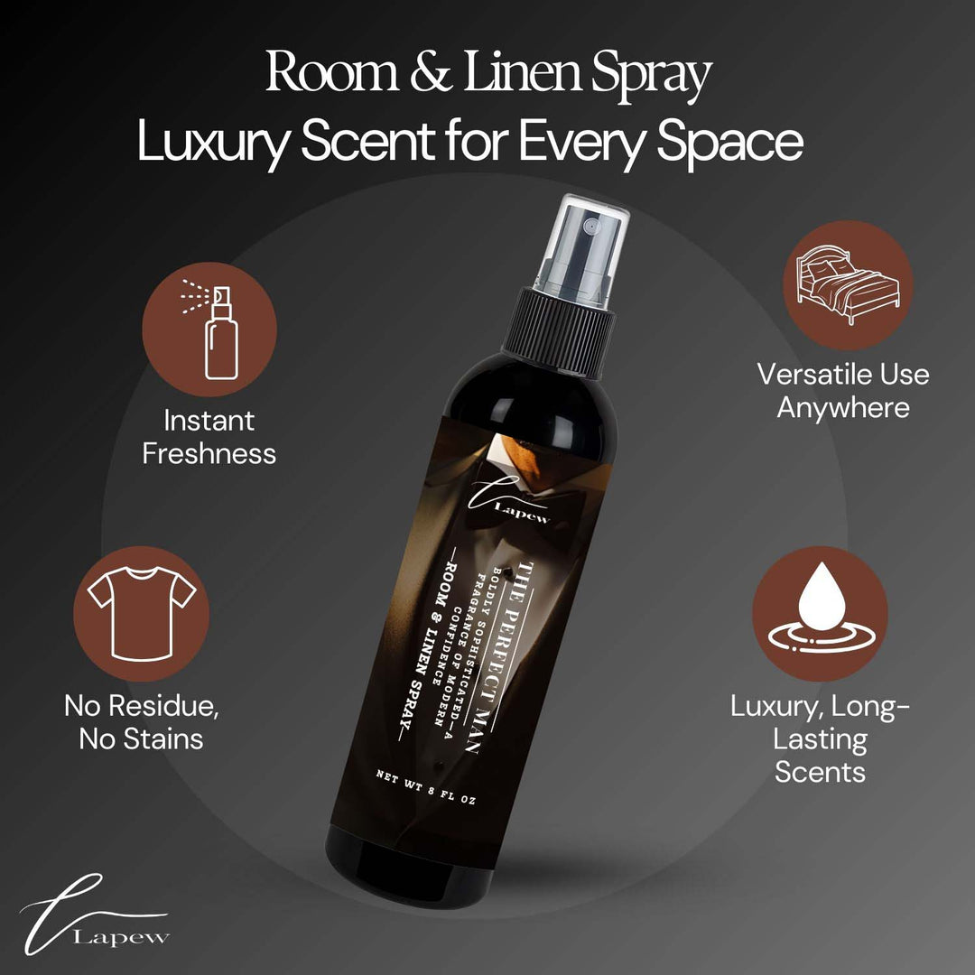 The Perfect Man Room and Linen Spray