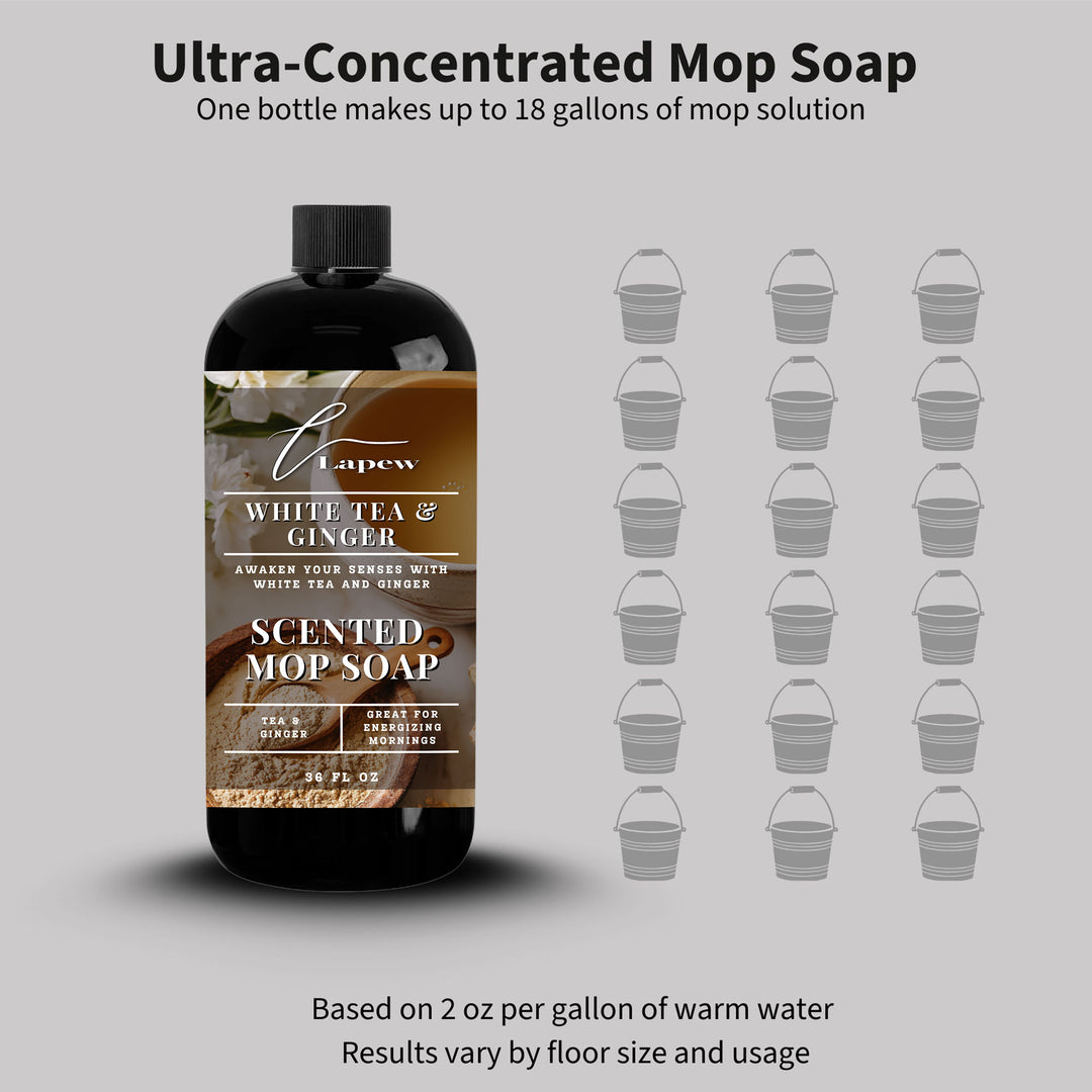 White Tea & Ginger Scented Mop Soap