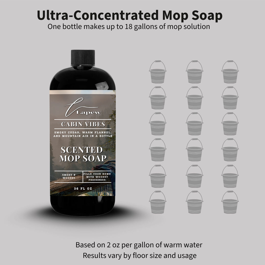 Cabin Vibes (Autumn Woods) Scented Mop Soap