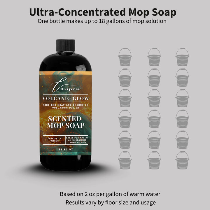 Volcanic Glow (Capri Blue Volcano) Scented Mop Soap