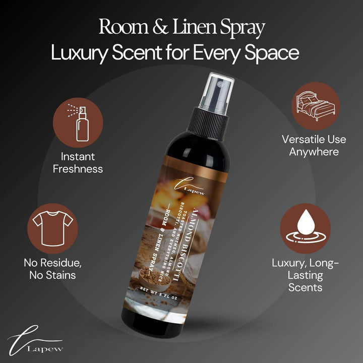 Almond Biscotti (Nutmeg & Spice) Room and Linen Spray