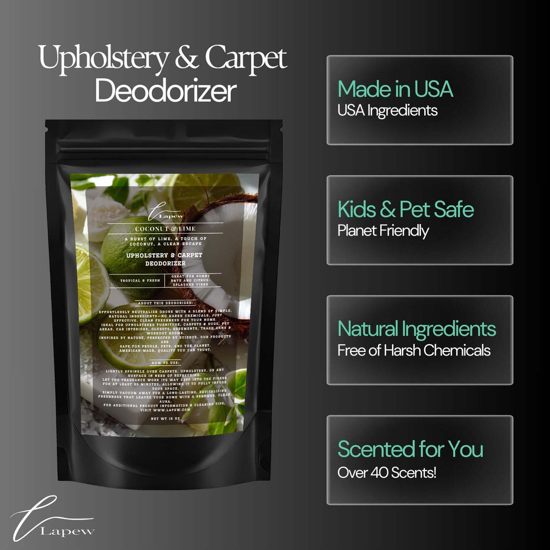 Coconut & Lime (Coconut Lime Verbena) Carpet & Upholstery Deodorizer